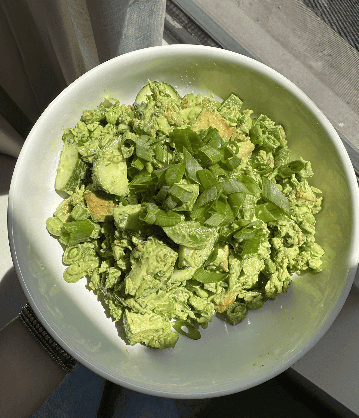 Green Goddess Crispy Rice Salad